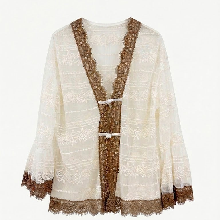 Cardigan Alamaro in Pizzo