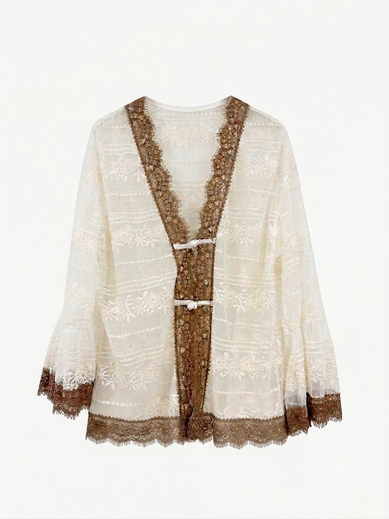 Cardigan Alamaro in Pizzo