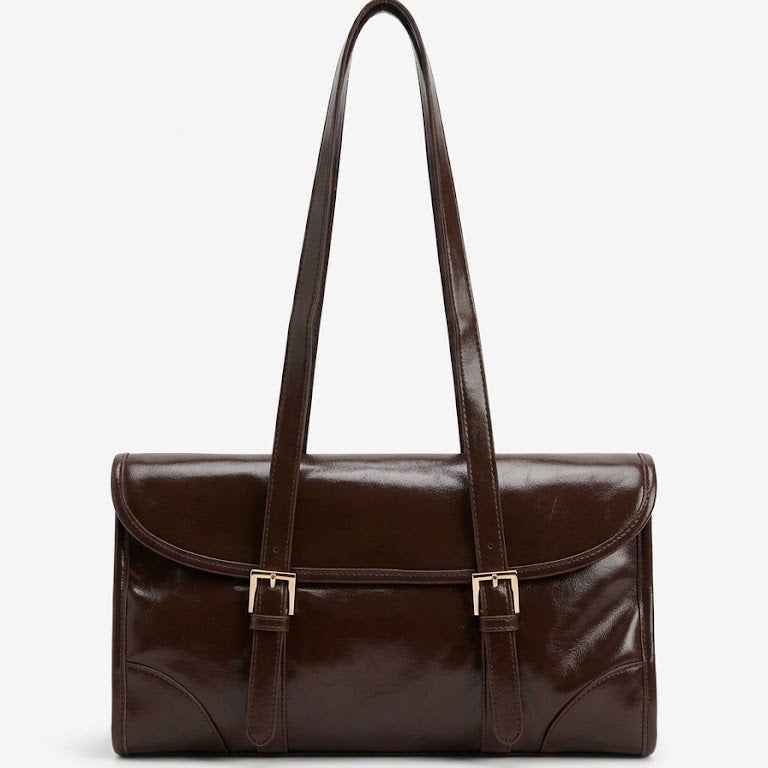 Borsa Baguette Lucida