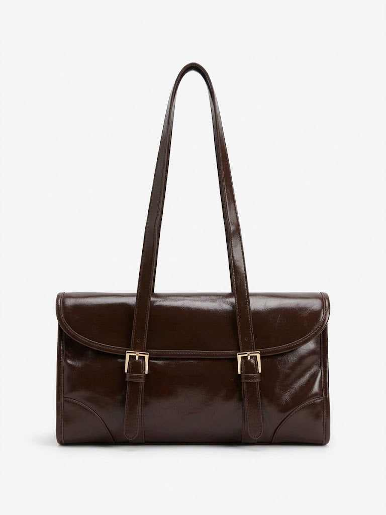 Borsa Baguette Lucida