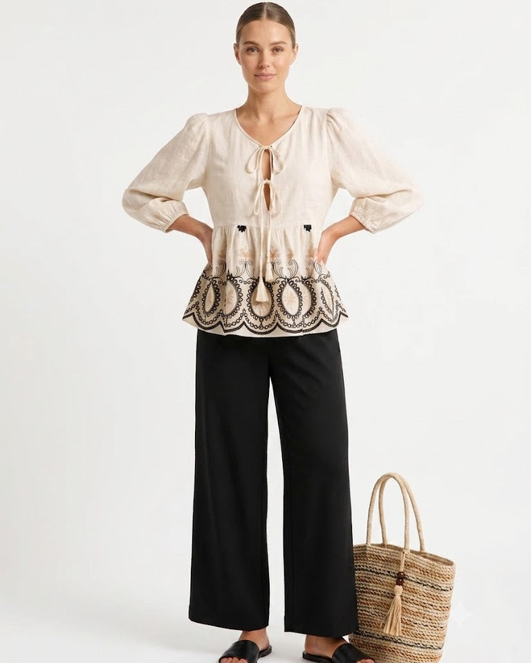 camicetta boho