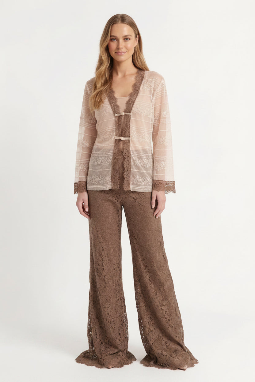 Cardigan Alamaro in Pizzo