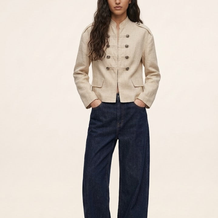 Giacca beige Napoleon