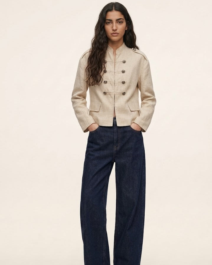 Giacca beige Napoleon