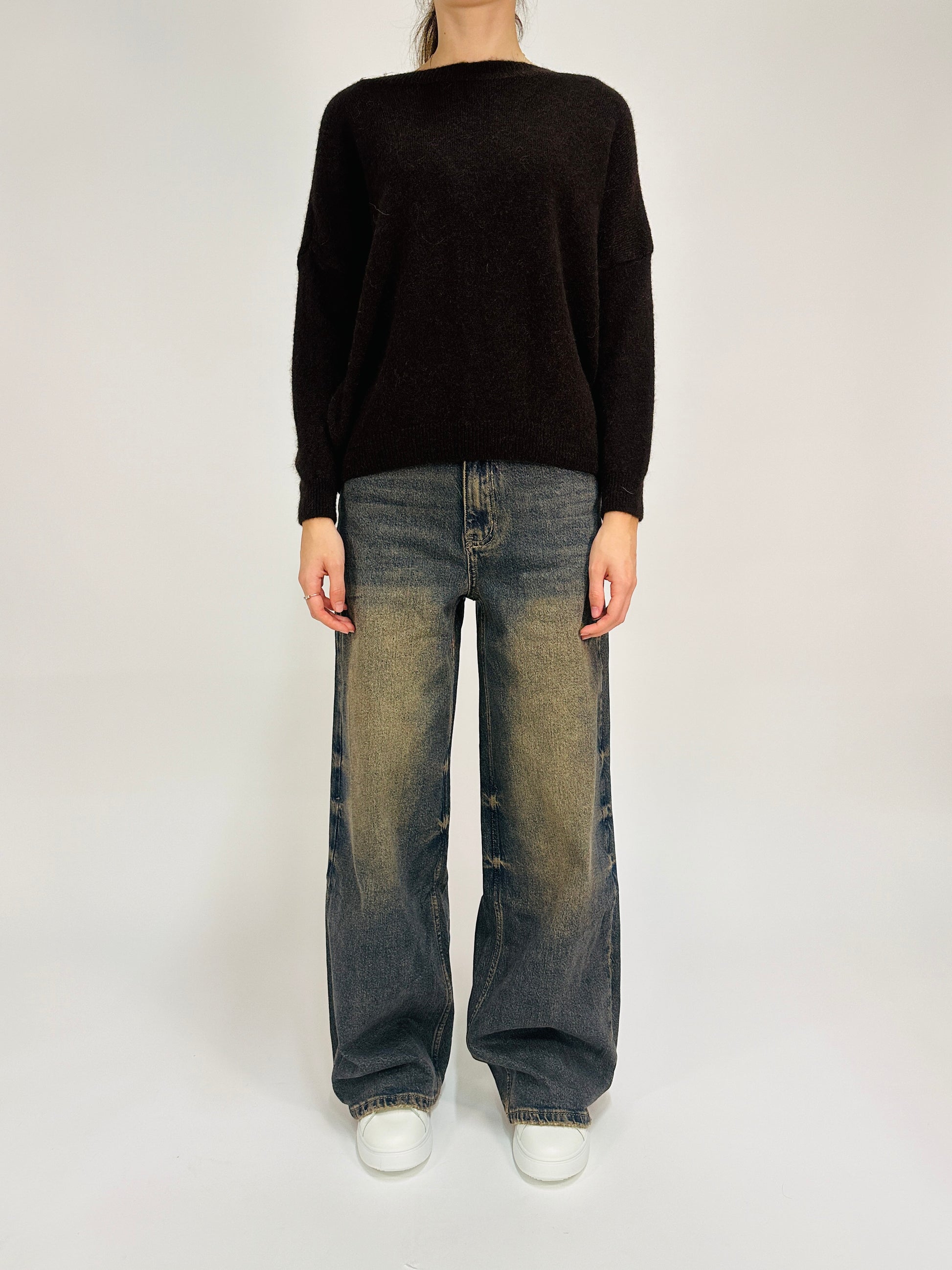 Maglione Oversize in Lana