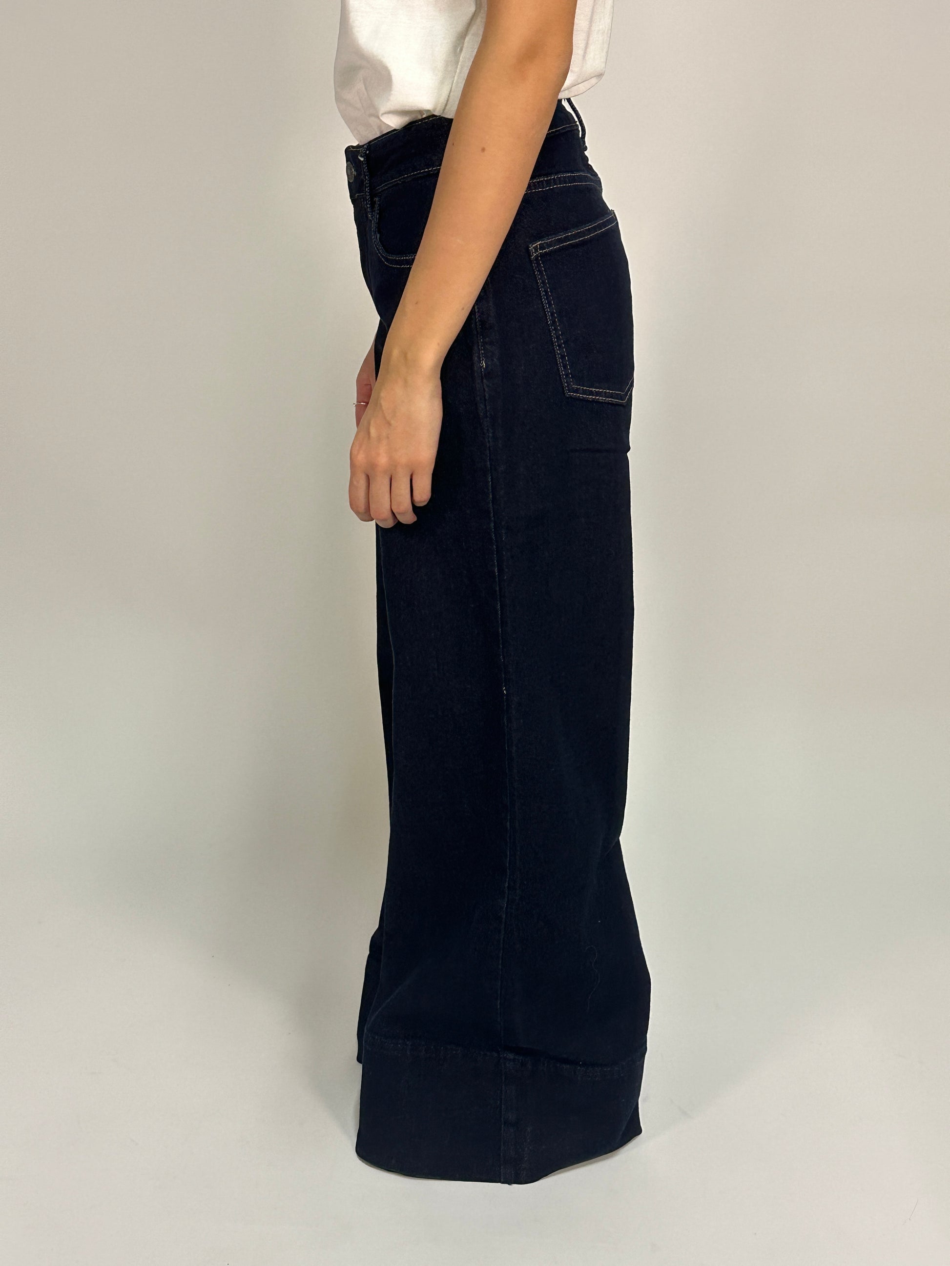 JEANS BEGGY DARK BLUE