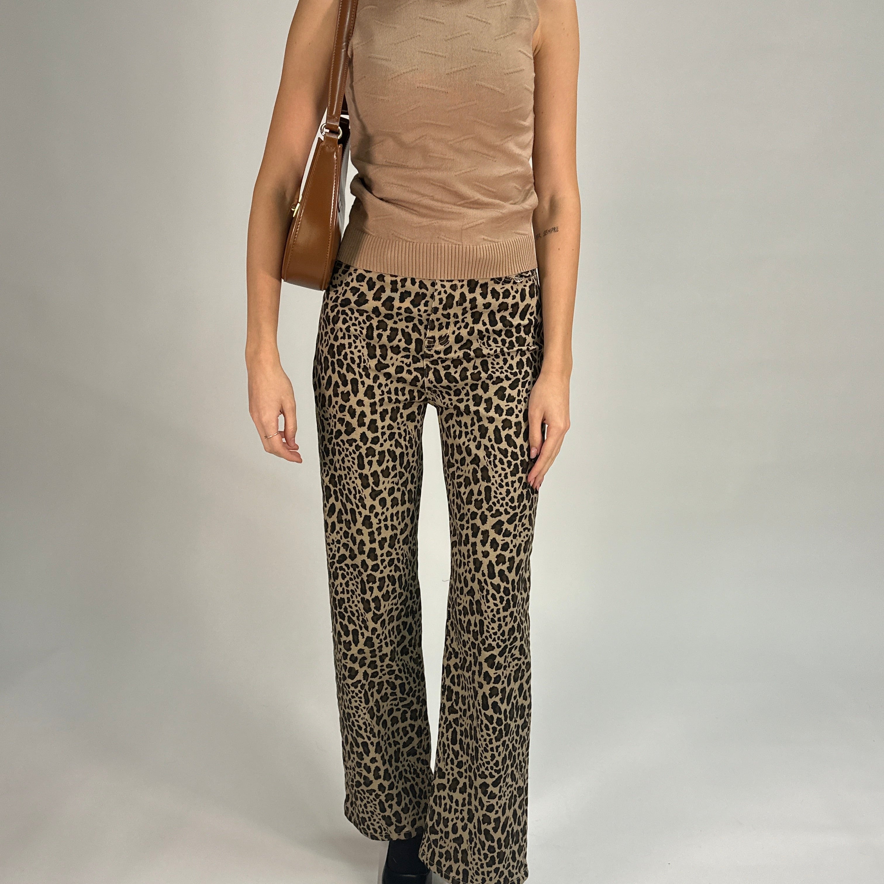 Jeans Stampa Animalier