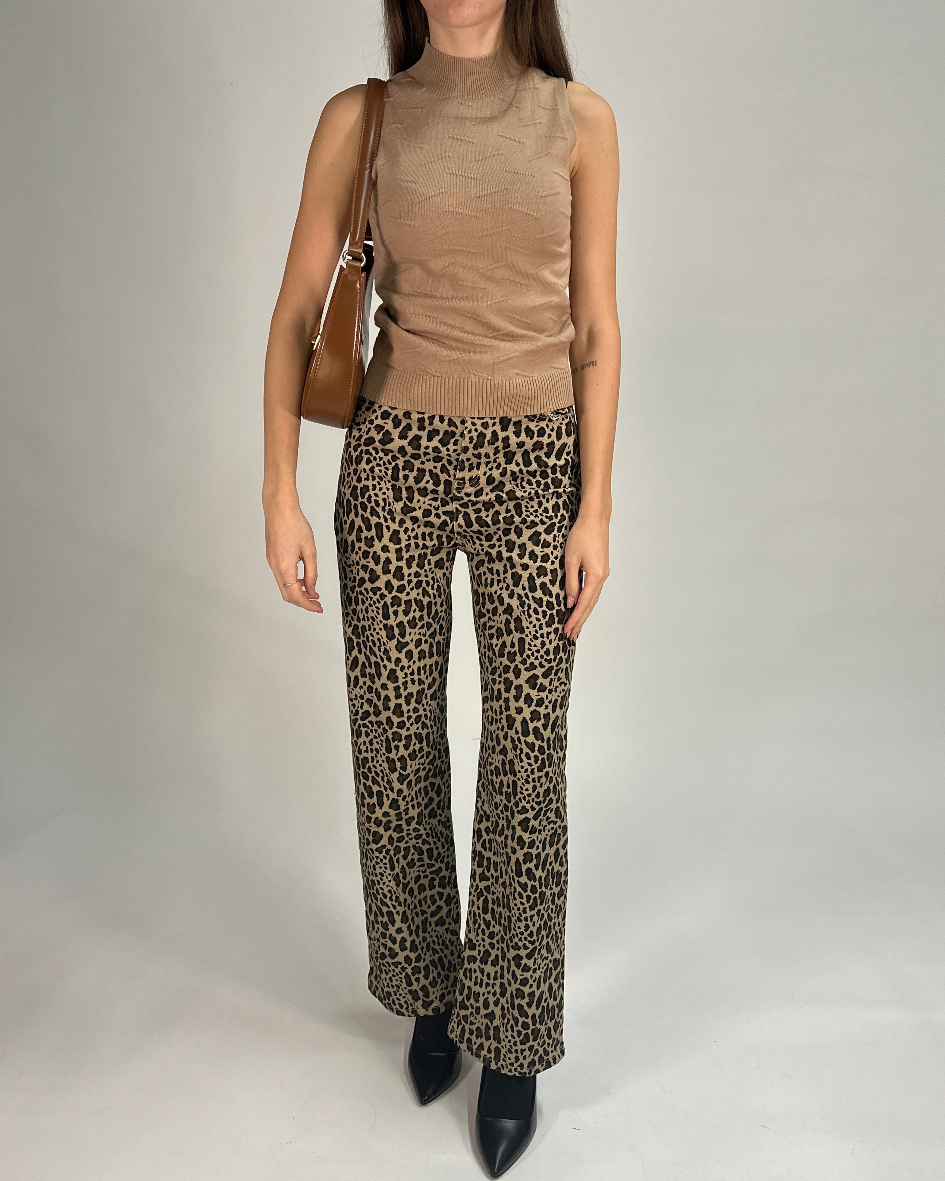 Jeans Stampa Animalier