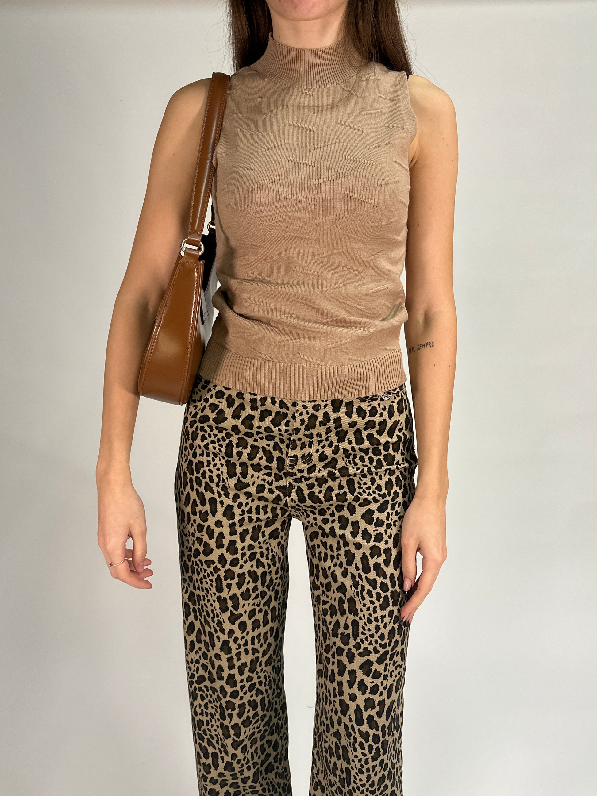 Jeans Stampa Animalier