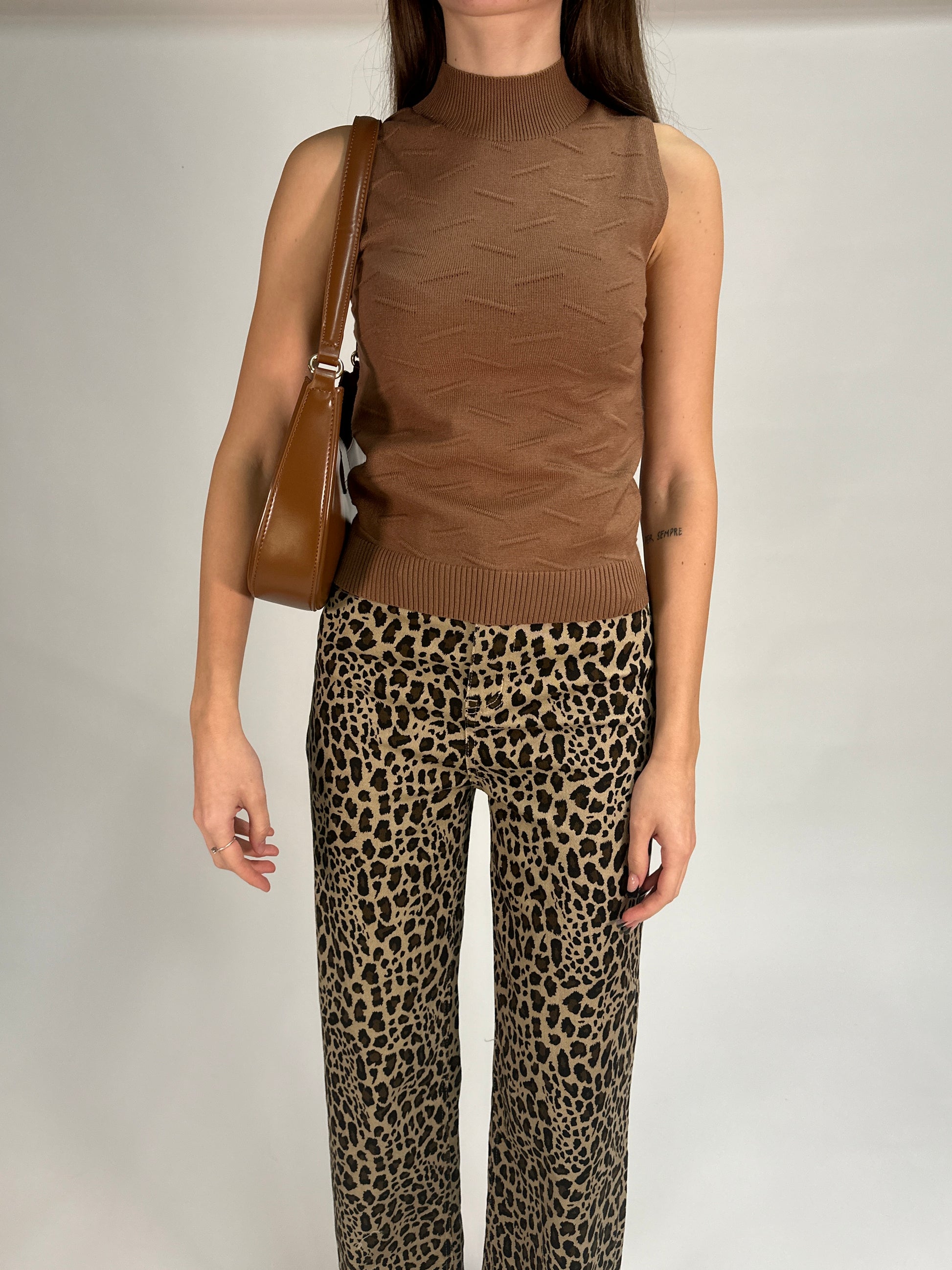 Top Maglia Senza Maniche