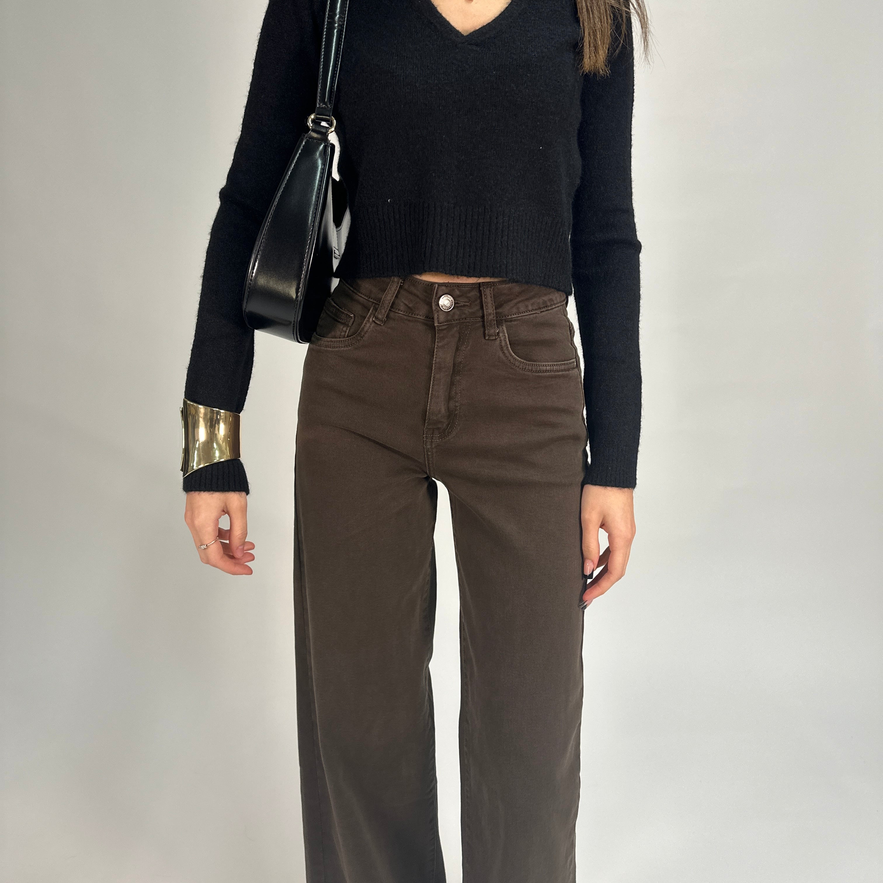 Maglia con Colletto e Scollo a V