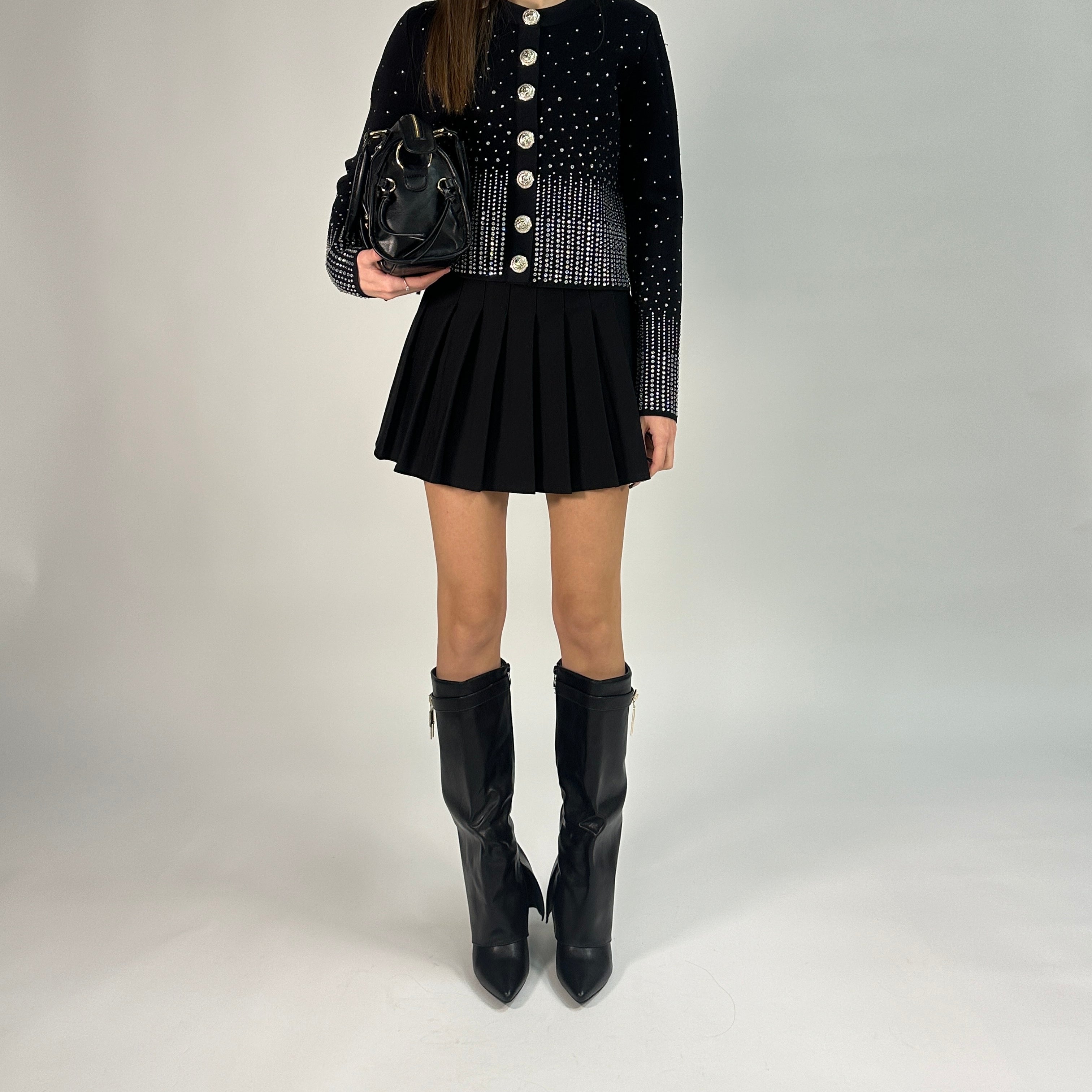 Gonna Mini Plissettata