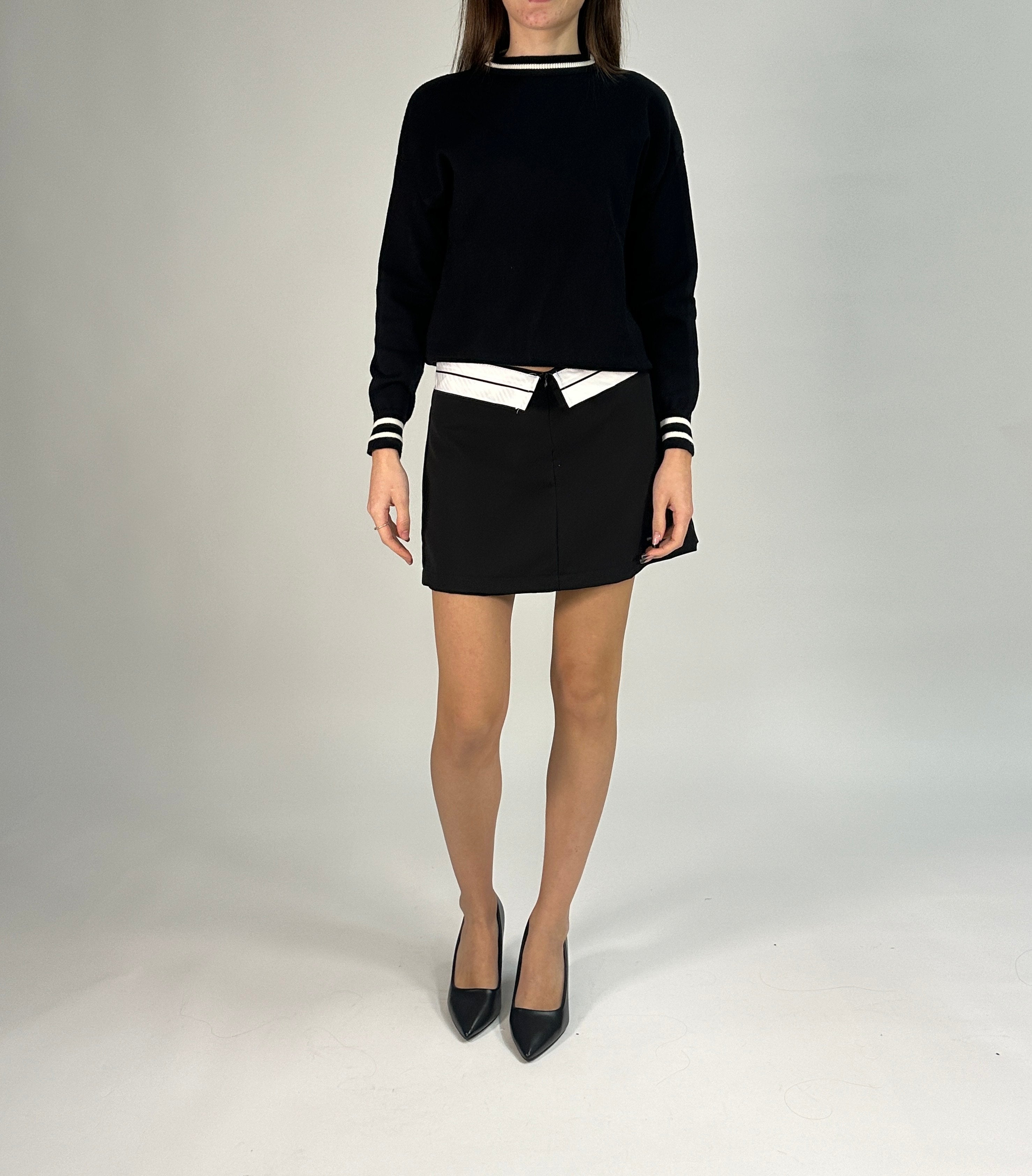 Shorts Vita Alta Bicolore