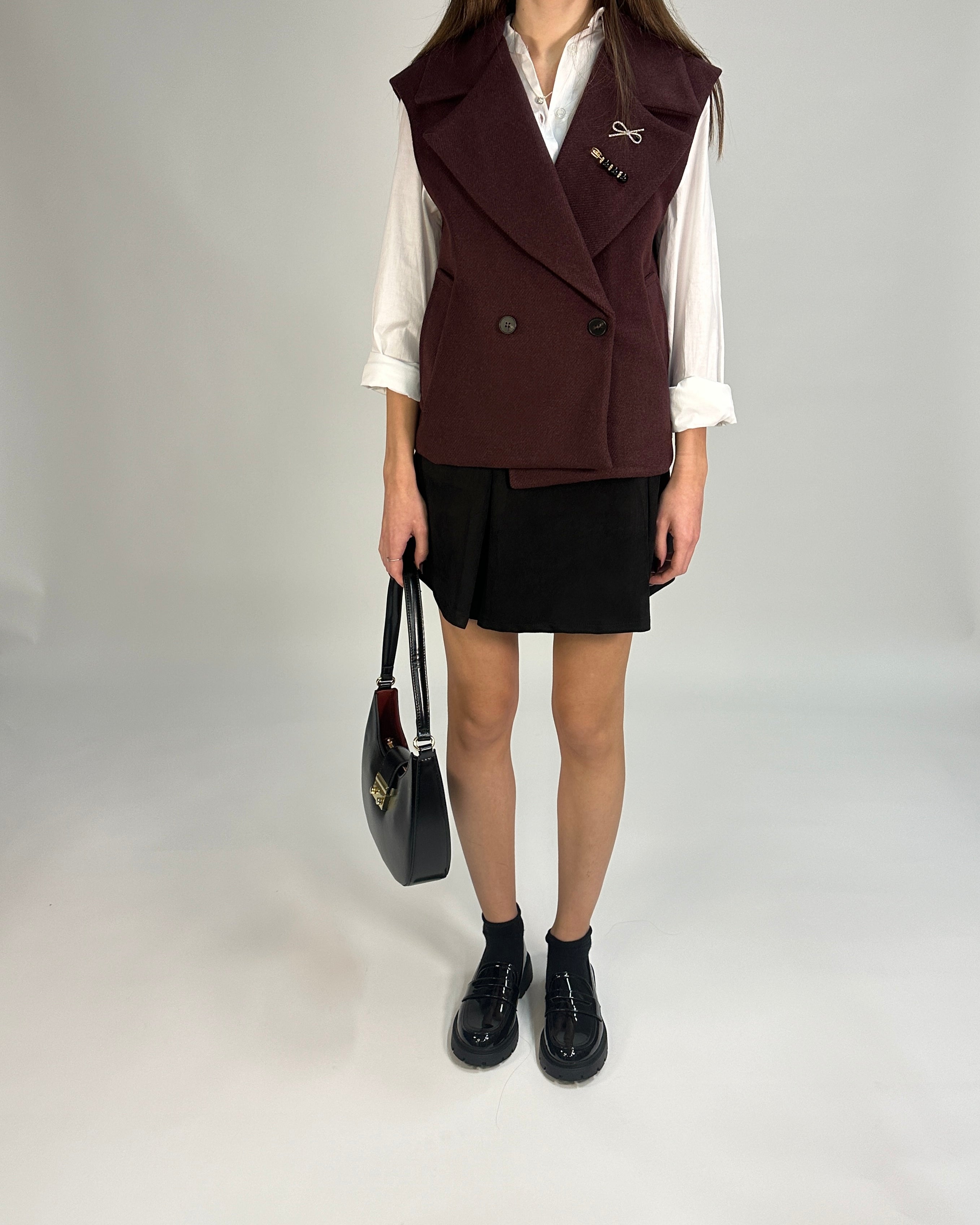 Gilet Doppiopetto Urban Chic