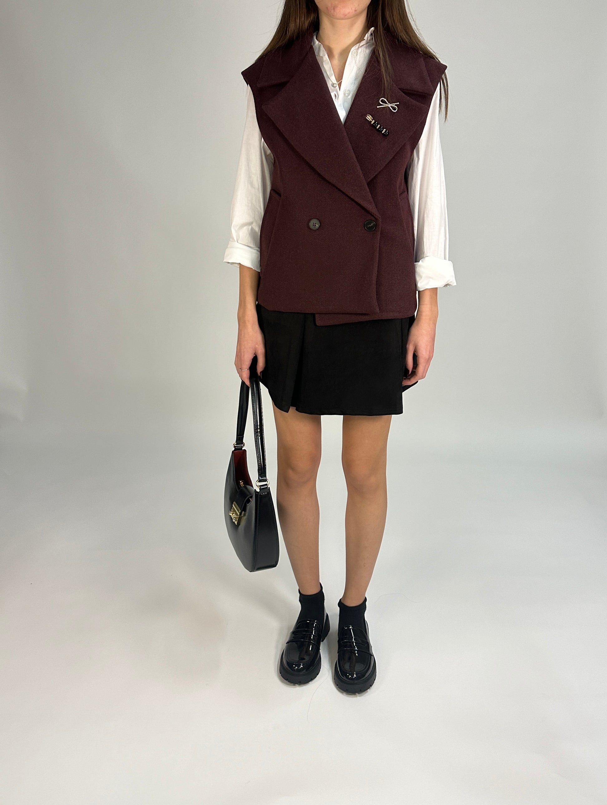 Gilet Doppiopetto Urban Chic