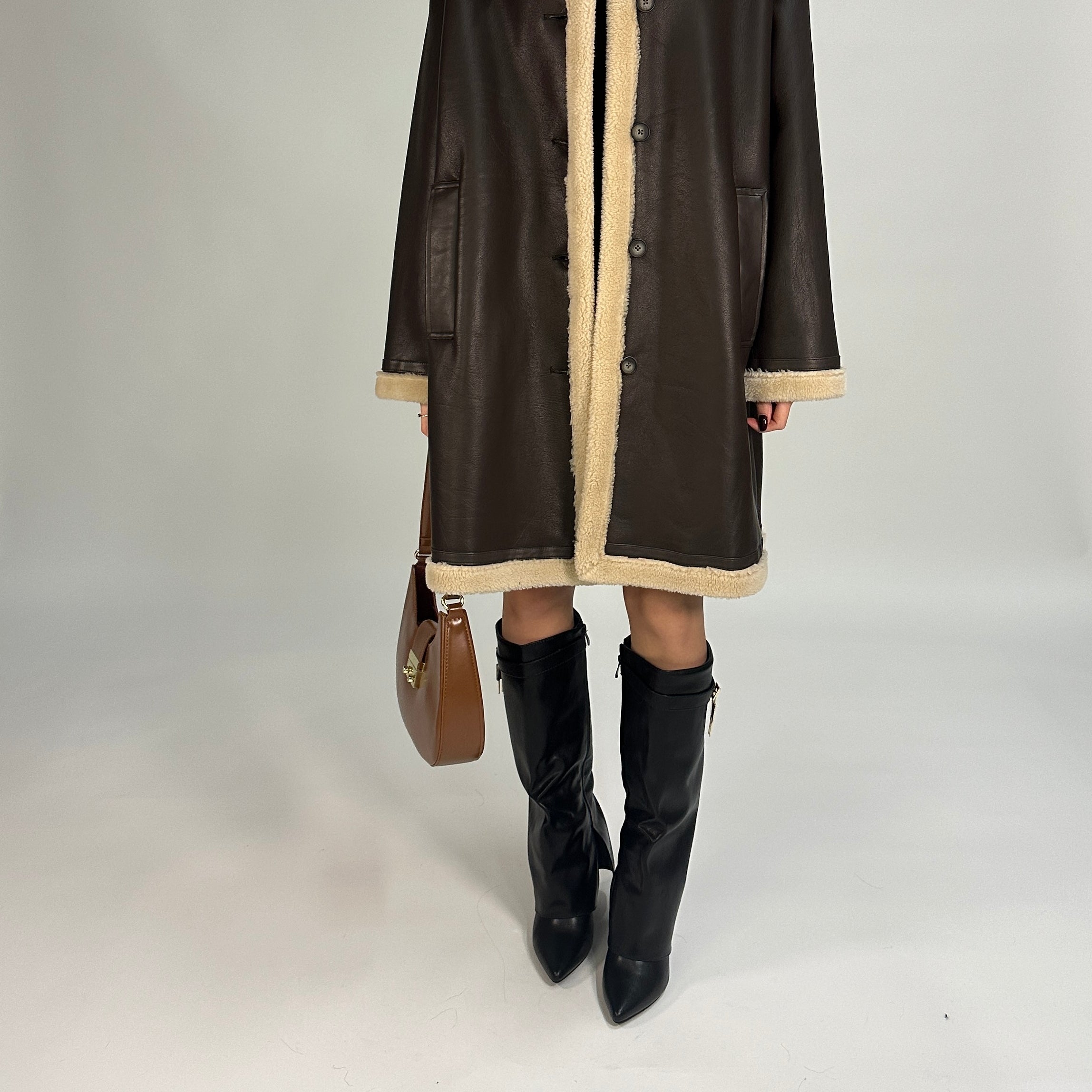 Cappotto Shearling Heritage Coat