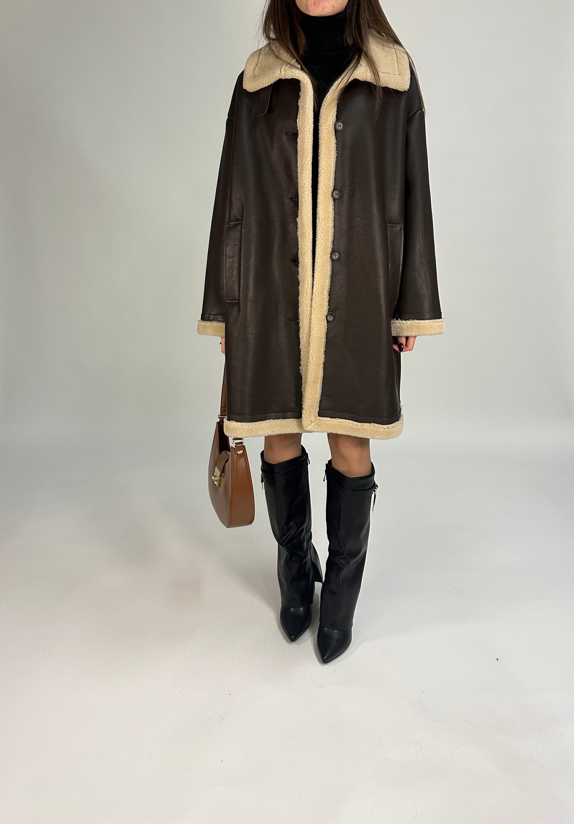 Cappotto Shearling Heritage Coat