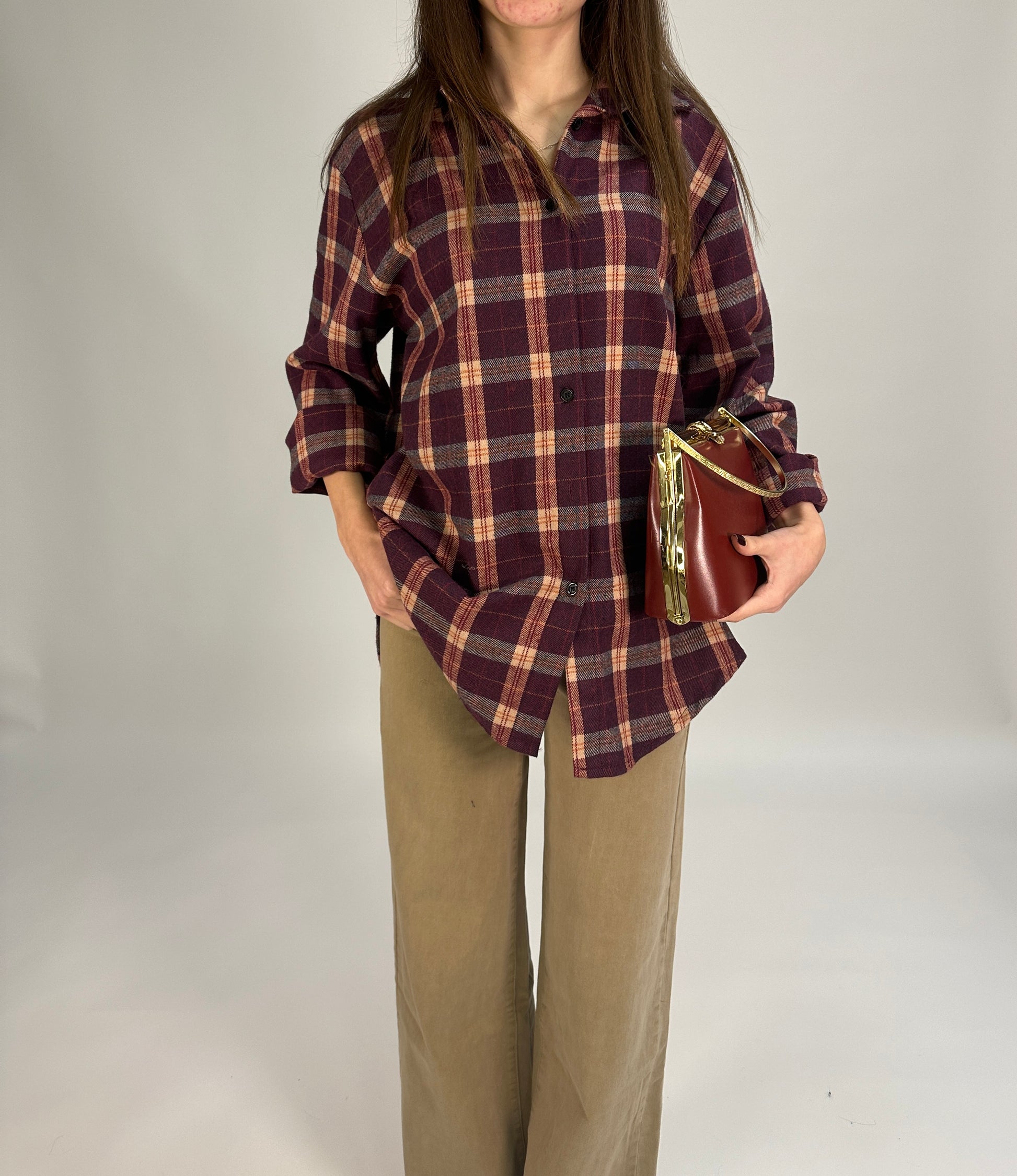 Camicia Checked Soft Touch