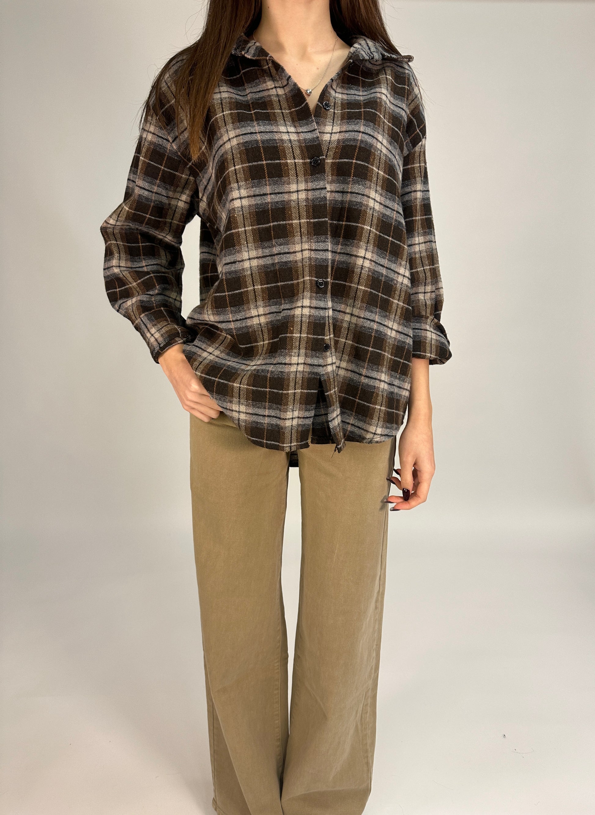 Camicia Flanellata Rustic Check