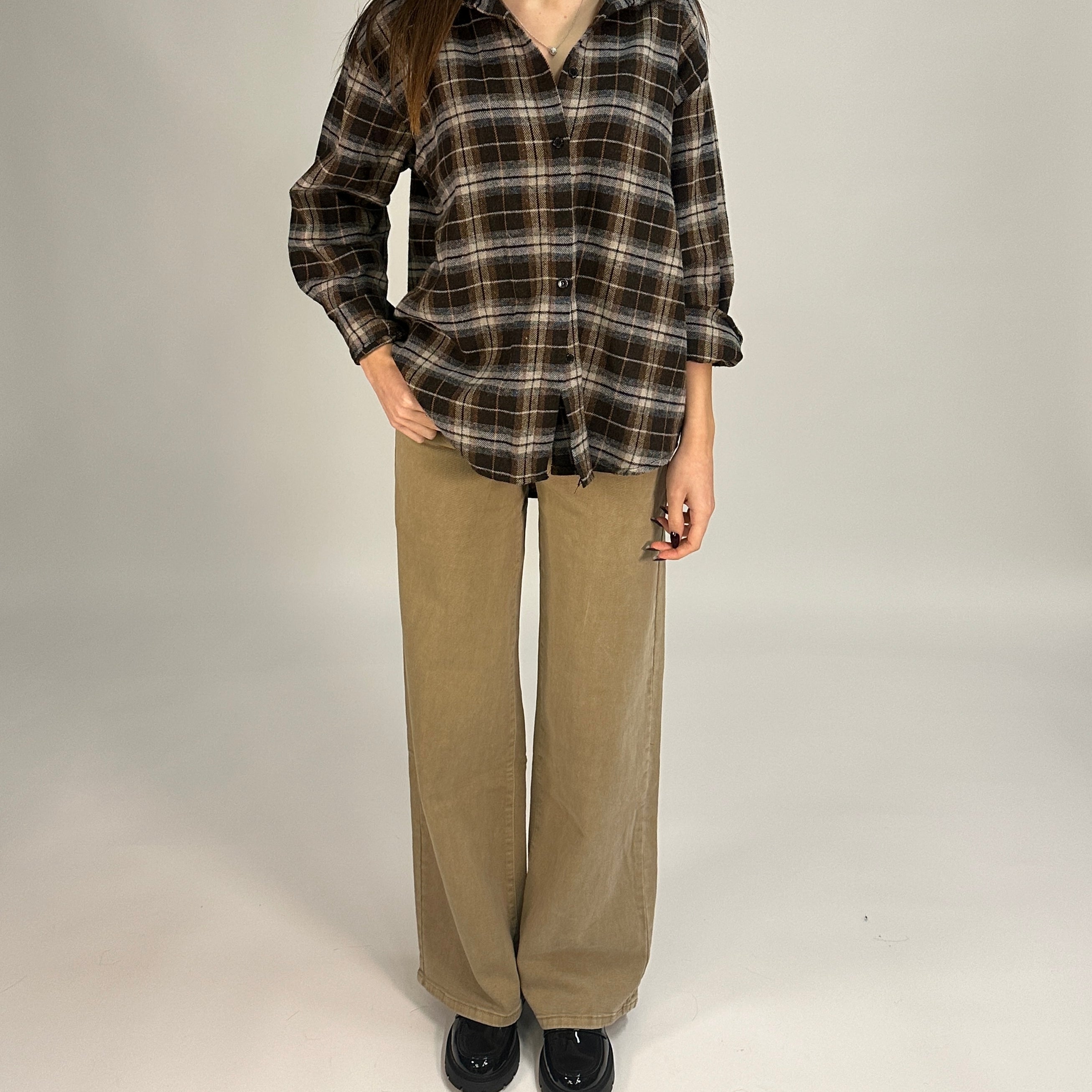 Camicia Flanellata Rustic Check