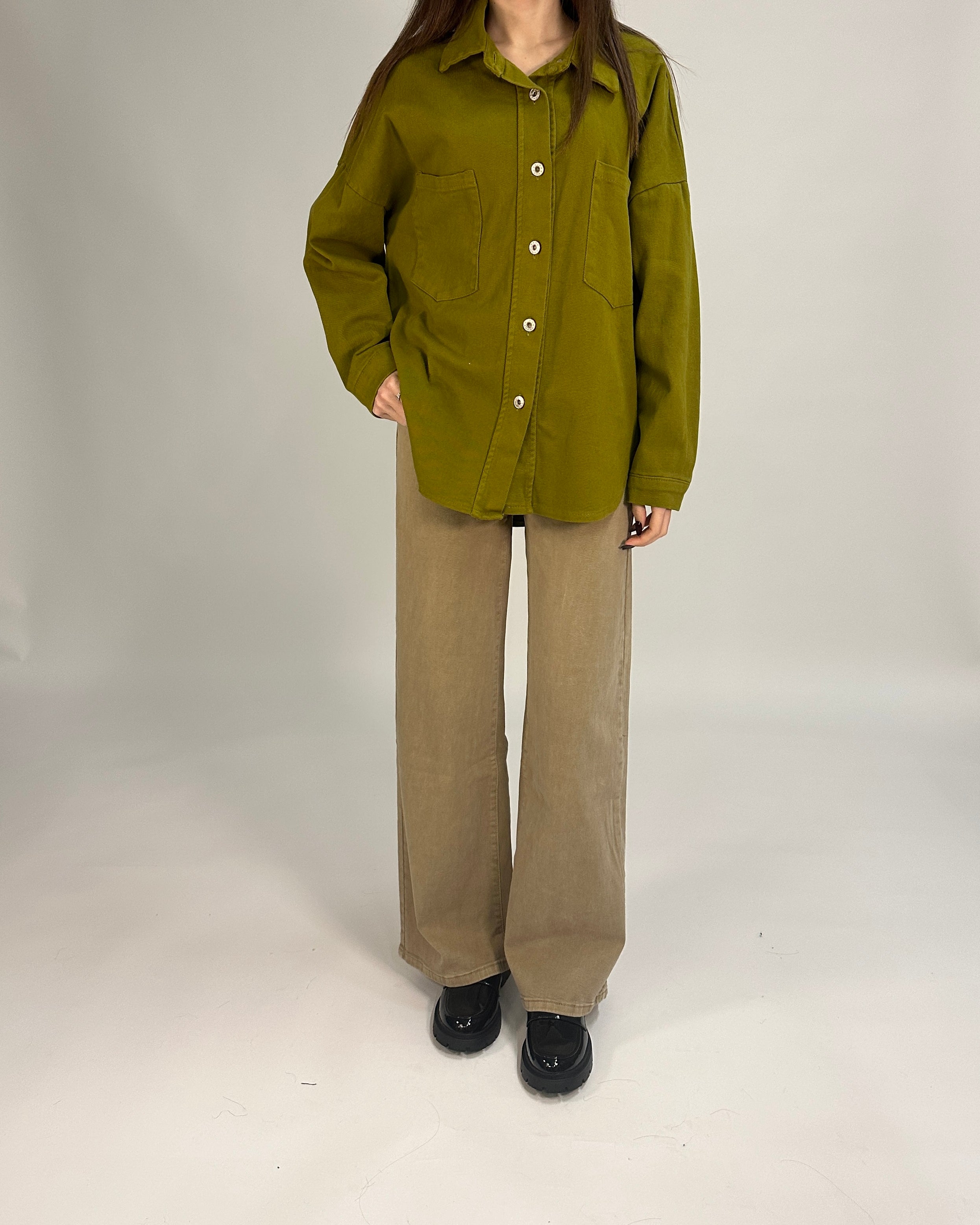 Camicia Flanellata Soft Earth