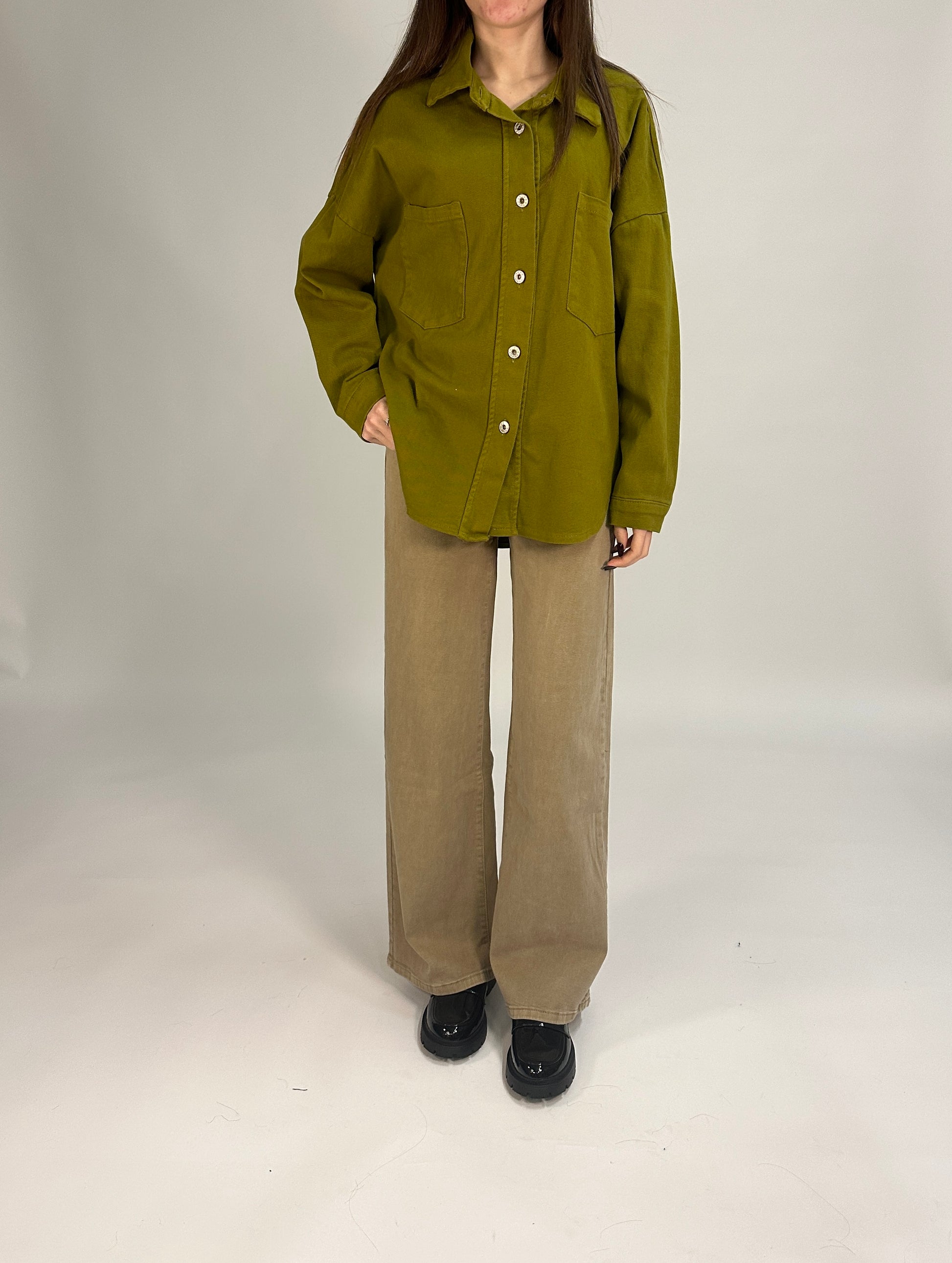 Camicia Flanellata Soft Earth