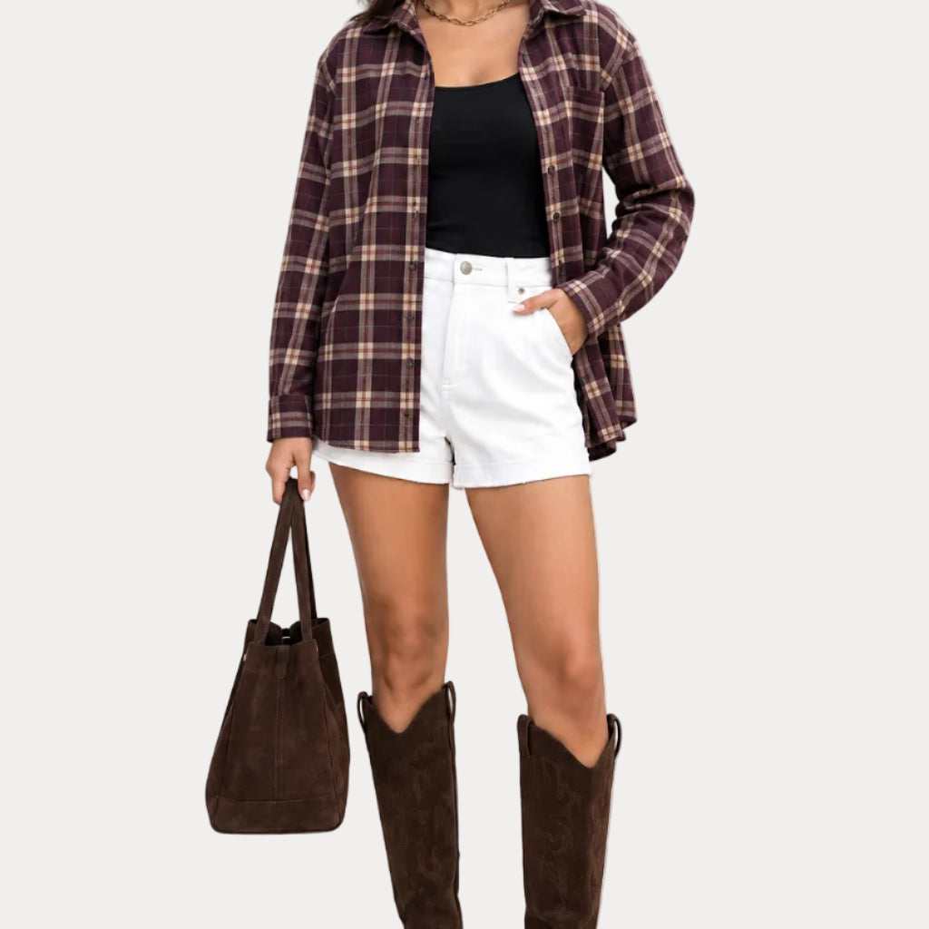 Camicia a quadri
