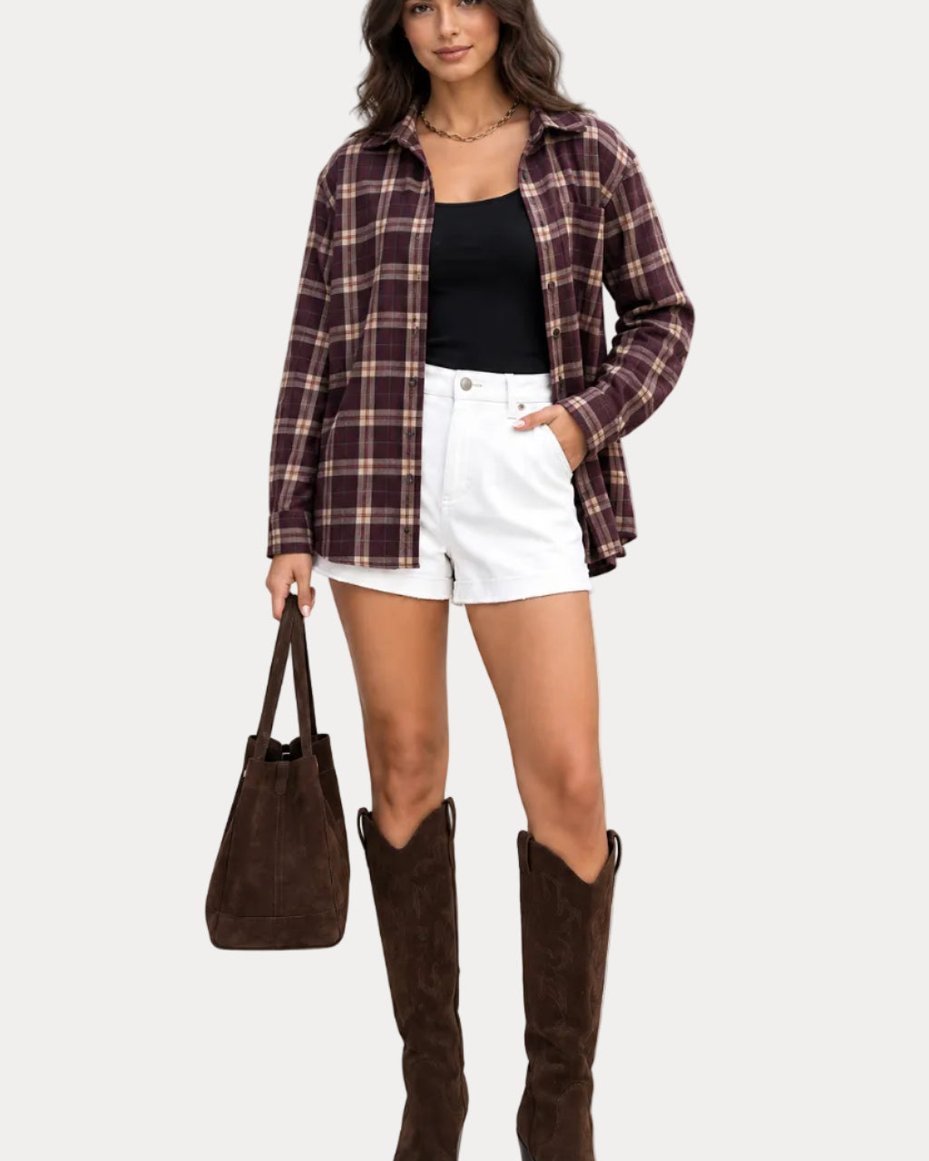 Camicia a quadri