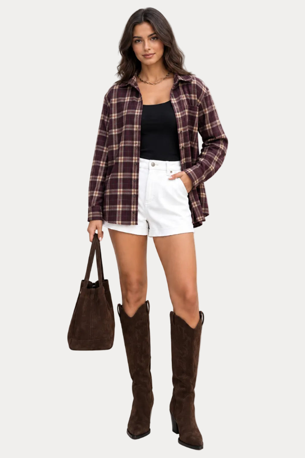 Camicia a quadri