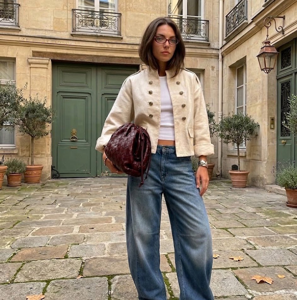 Giacca beige Napoleon