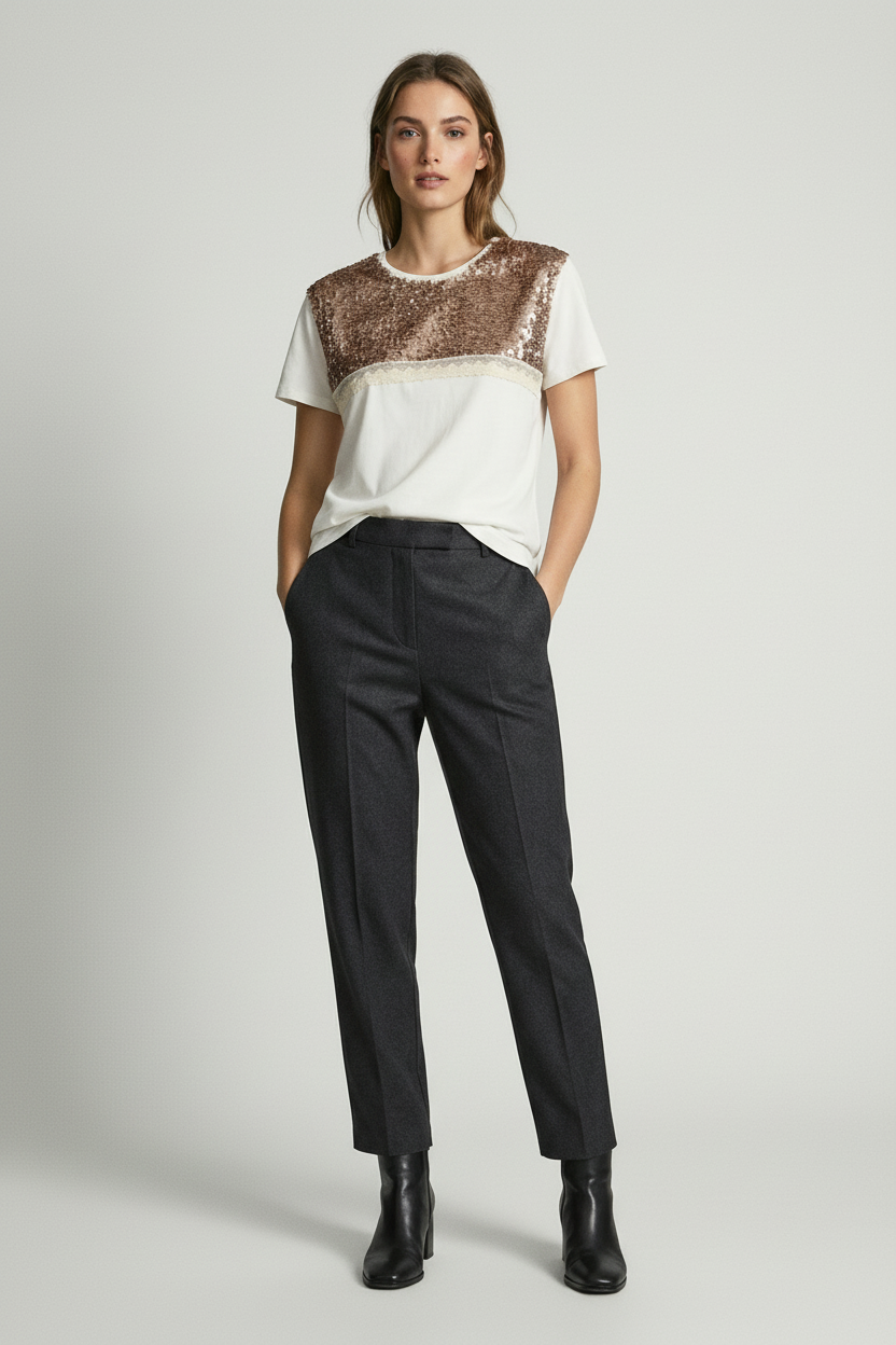 Fashion product photo without diamond