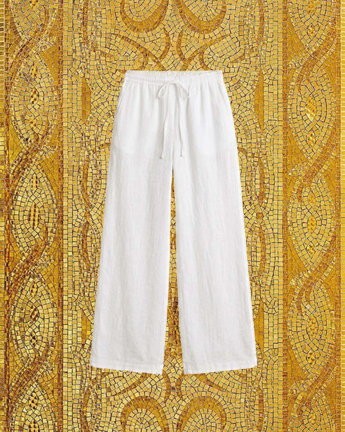 Pantalone Bianco cotone