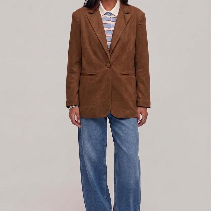 Blazer simil Suede