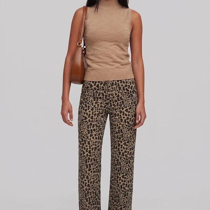 Jeans Stampa Animalier