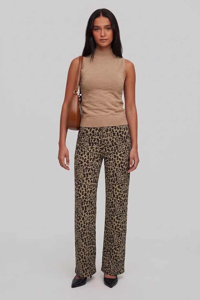 Jeans Stampa Animalier
