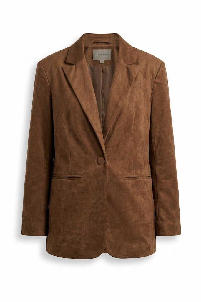 Blazer simil Suede